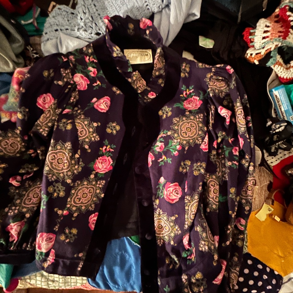 Sportalm Drindl Austrian Floral Women's Blazer